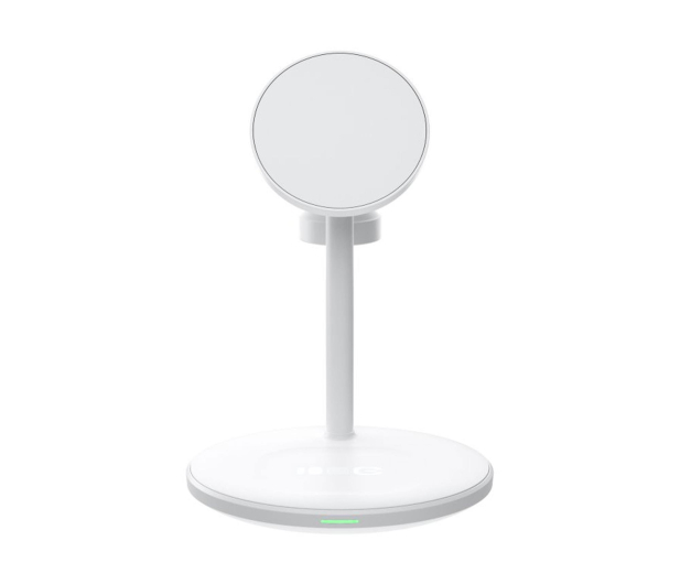 Green Cell MagScape Ładowarka Indukcyjna 3w1 MagSafe Biały - 1299752 - zdjęcie